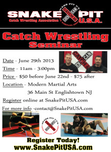 Snake Pit Semiar June 29