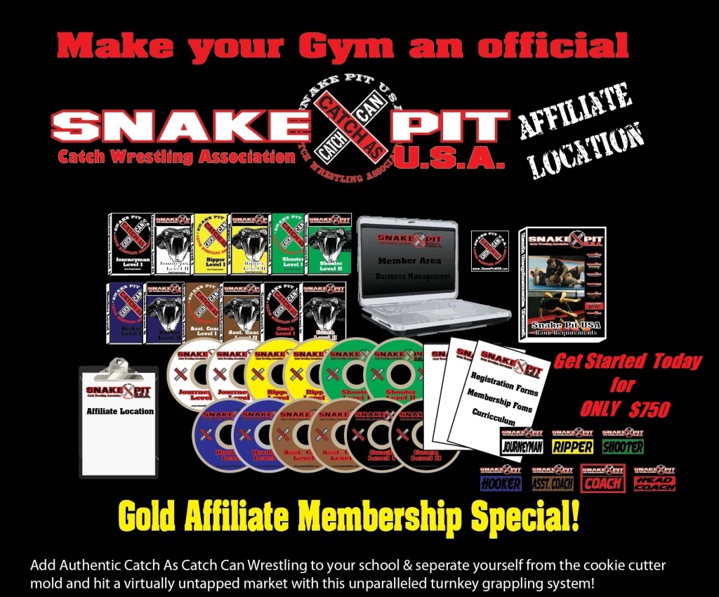 Snake Pit USA | Become and Affiliate school | real catch wrestling