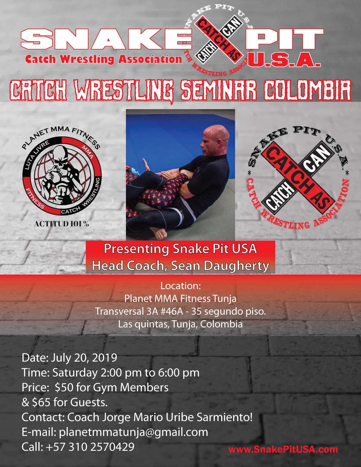 CATCH WRESTLING & LUTA LIVRE ESPORTIVA SUPER SEMINAR! Tickets, Sat